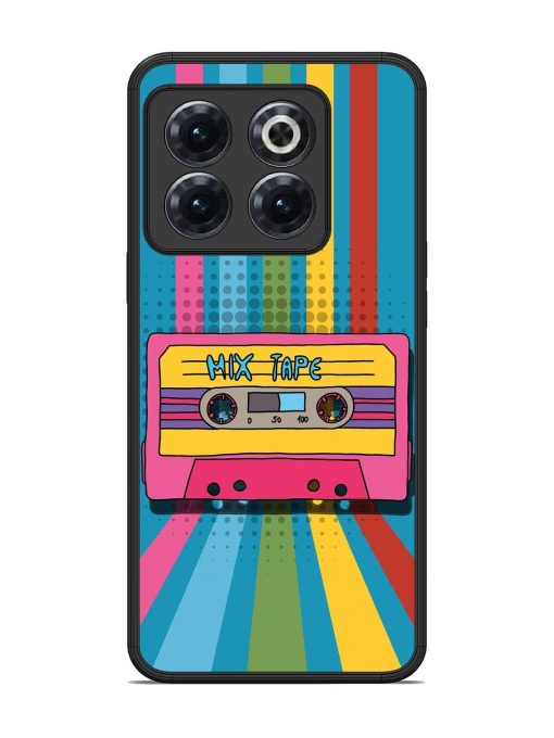 Retro Cassette Tapes Glossy Soft Edge Case for Oneplus 10T (5G) Chachhi