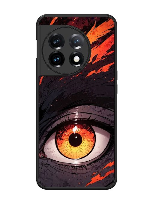 Inferno Gaze Glossy Soft Edge Case for Oneplus 11 (5G)