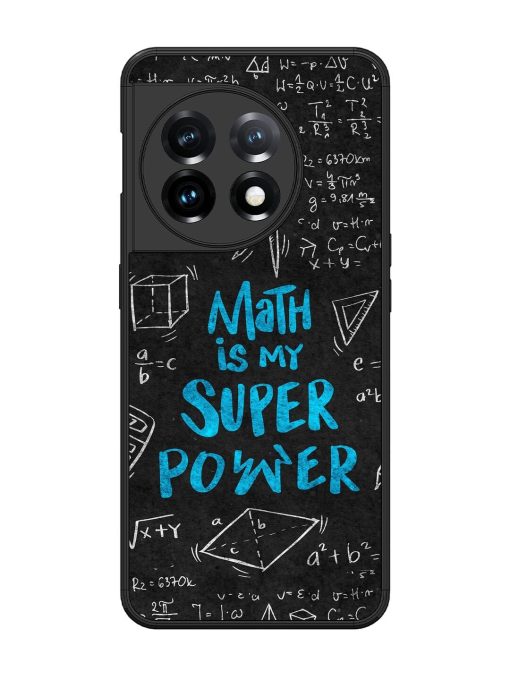 Math Magic Glossy Soft Edge Case for Oneplus 11 (5G)