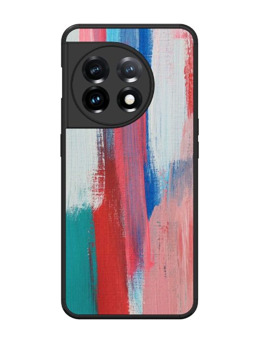 Colorful Chaos Glossy Soft Edge Case for Oneplus 11 (5G)