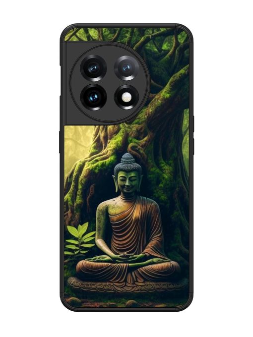 Green Buddha Art Glossy Soft Edge Case for Oneplus 11 (5G)