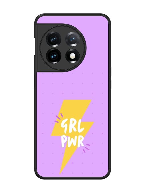 Girl Power Spark Glossy Soft Edge Case for Oneplus 11 (5G)