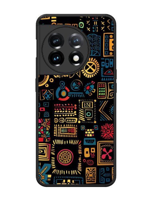 Tribal Tapestry Glossy Soft Edge Case for Oneplus 11 (5G)