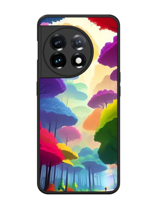 Rainbow Road Glossy Soft Edge Case for Oneplus 11 (5G)