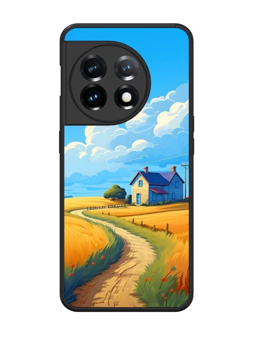 Countryside Cottage Glossy Soft Edge Case for Oneplus 11 (5G)