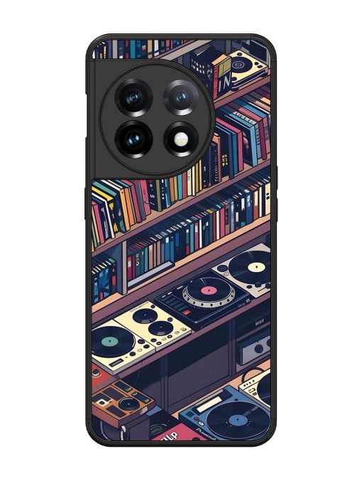 Music Lover'S Haven Glossy Soft Edge Case for Oneplus 11 (5G)