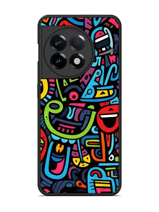 Doodlephoria Glossy Soft Edge Case for Oneplus 11R (5G) Chachhi