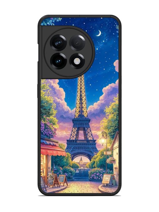 Twilight In Paris Glossy Soft Edge Case for Oneplus 11R (5G) Chachhi