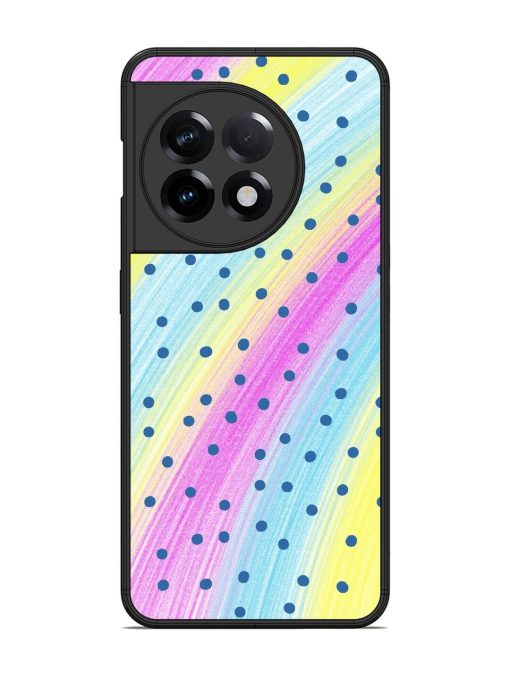 Polka Dot Paradise Glossy Soft Edge Case for Oneplus 11R (5G) Chachhi