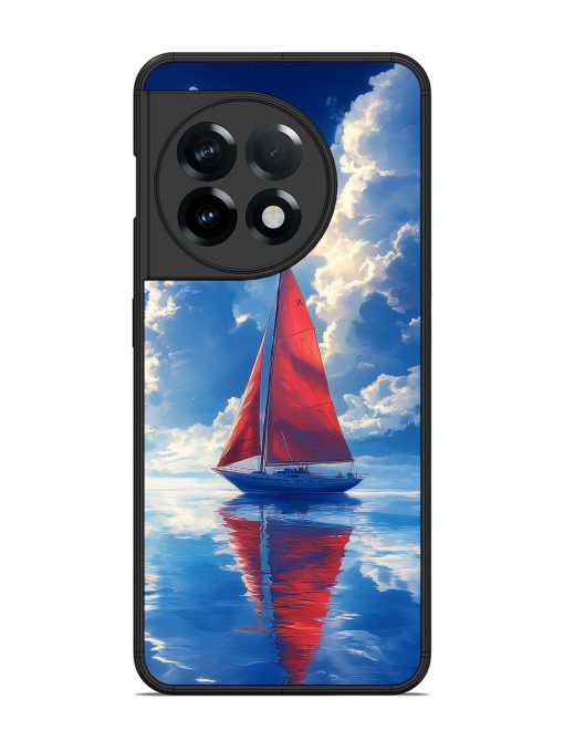 Crimson Sails Glossy Soft Edge Case for Oneplus 11R (5G) Chachhi