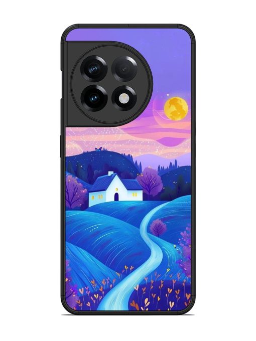 Moonlit Meadow Glossy Soft Edge Case for Oneplus 11R (5G) Chachhi