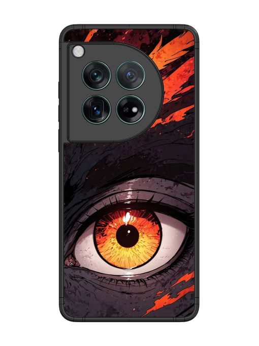 Inferno Gaze Glossy Soft Edge Case for Oneplus 12 (5G) Chachhi