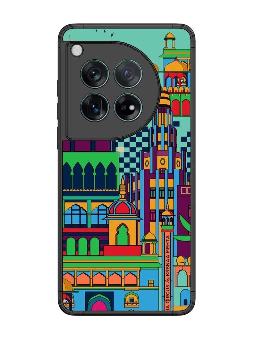 Indian Tapestry Glossy Soft Edge Case for Oneplus 12 (5G) Chachhi