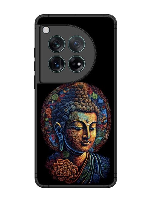 Stained Glass Serenity Glossy Soft Edge Case for Oneplus 12 (5G) Chachhi