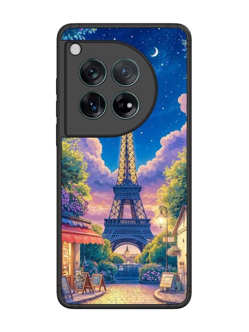 Twilight In Paris Glossy Soft Edge Case for Oneplus 12 (5G) Chachhi