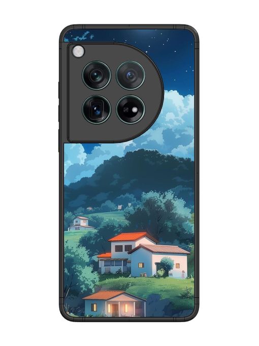Peaceful Nightscape Glossy Soft Edge Case for Oneplus 12 (5G)
