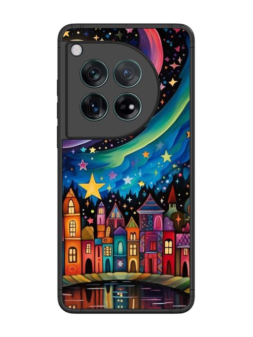 Starlit Village Glossy Soft Edge Case for Oneplus 12 (5G) Chachhi