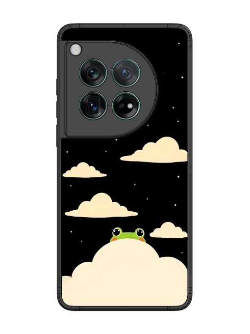 Froggy Night Sky Glossy Soft Edge Case for Oneplus 12 (5G) Chachhi