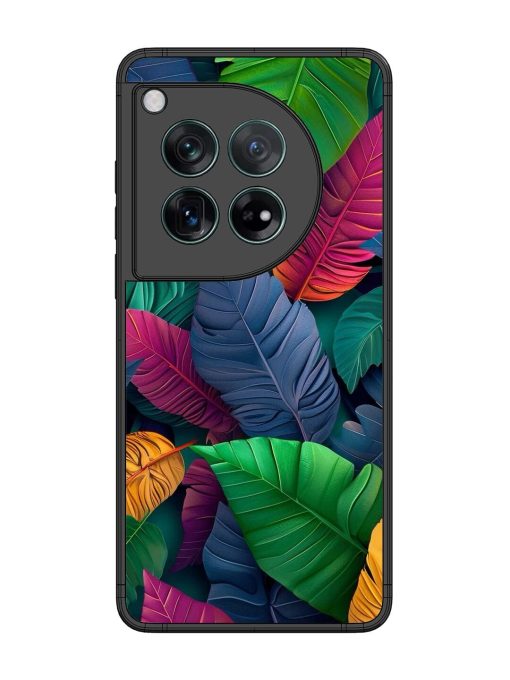 Tropical Tapestry Glossy Soft Edge Case for Oneplus 12 (5G) Chachhi