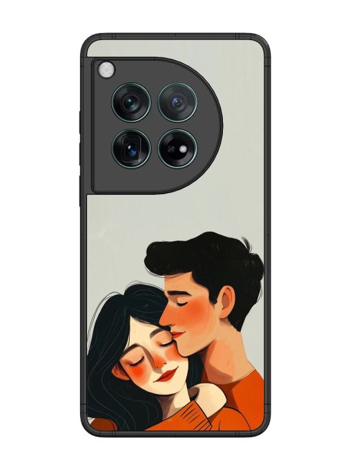 Craft Couples Glossy Soft Edge Case for Oneplus 12 (5G) Chachhi