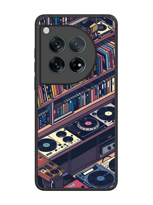 Music Lover'S Haven Glossy Soft Edge Case for Oneplus 12 (5G) Chachhi