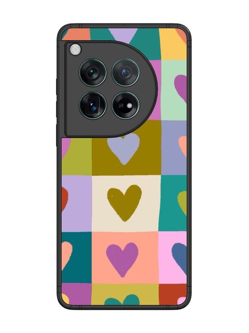 Box Of Hearts Glossy Soft Edge Case for Oneplus 12 (5G) Chachhi