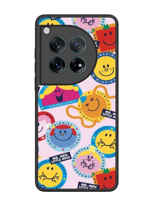 Whimsical Mr. Men & Little Miss Glossy Soft Edge Case for Oneplus 12 (5G)