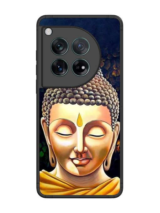 Buddha Face Glossy Soft Edge Case for Oneplus 12 (5G) Chachhi