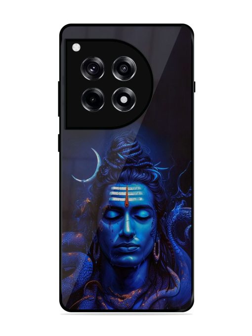 Mystic Mahadev Glossy Soft Edge Case for Oneplus 12R (5G)