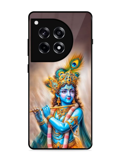 Divine Krishna Glossy Soft Edge Case for Oneplus 12R (5G)