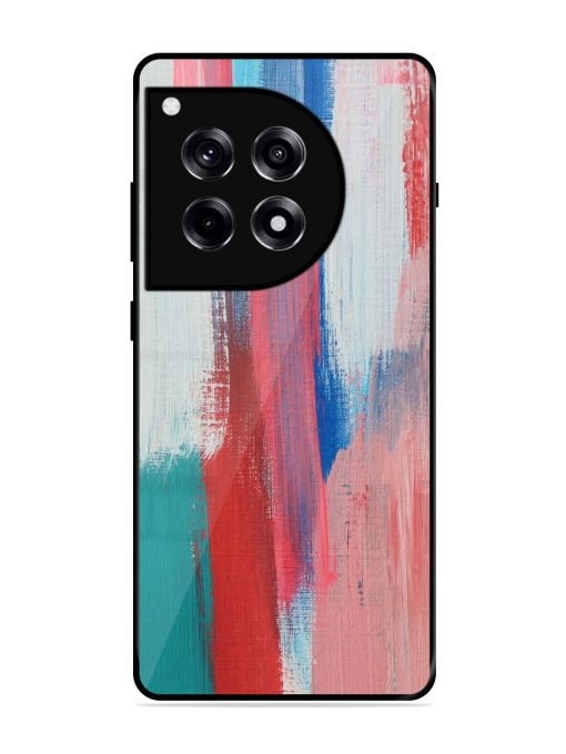 Colorful Chaos Glossy Soft Edge Case for Oneplus 12R (5G)