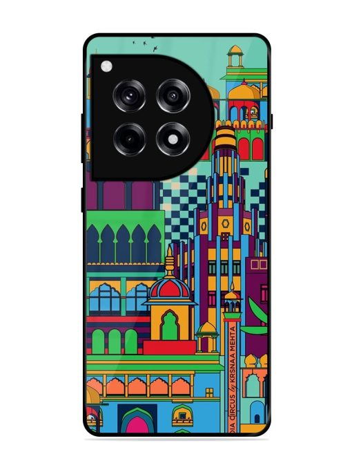 Indian Tapestry Glossy Soft Edge Case for Oneplus 12R (5G)