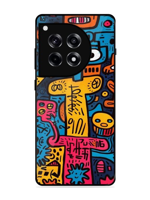 Doodletopia Glossy Soft Edge Case for Oneplus 12R (5G)