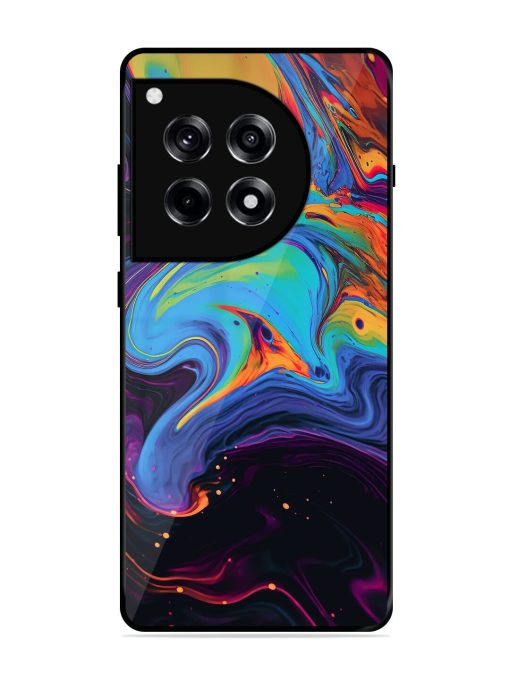 Liquid Dreamscape Glossy Soft Edge Case for Oneplus 12R (5G)