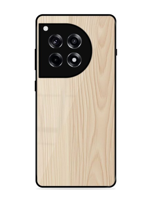 Textured Timber Glossy Soft Edge Case for Oneplus 12R (5G)