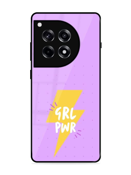 Girl Power Spark Glossy Soft Edge Case for Oneplus 12R (5G)