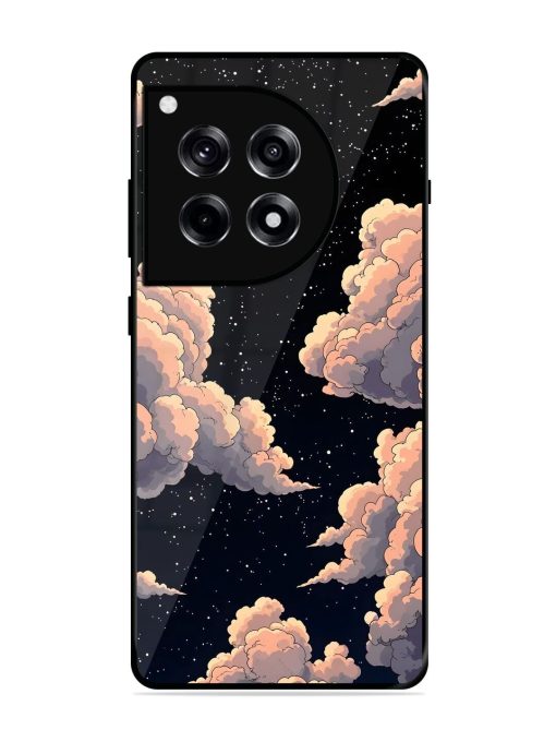 Starry Night Dreams Glossy Soft Edge Case for Oneplus 12R (5G)