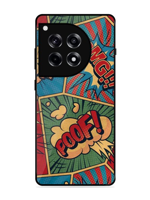 Comic Book Chaos Glossy Soft Edge Case for Oneplus 12R (5G)