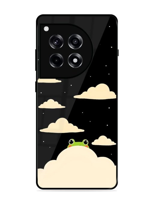 Froggy Night Sky Glossy Soft Edge Case for Oneplus 12R (5G)