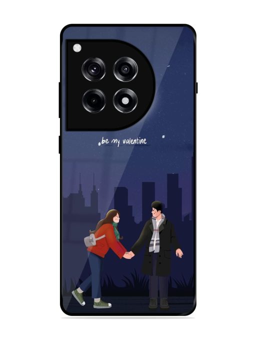 Moonlight Proposal Glossy Soft Edge Case for Oneplus 12R (5G)