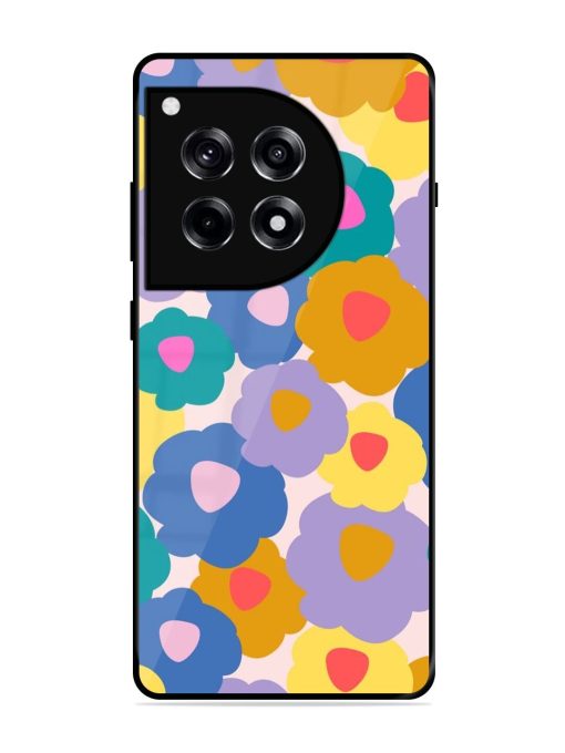 Flower Power Glossy Soft Edge Case for Oneplus 12R (5G)