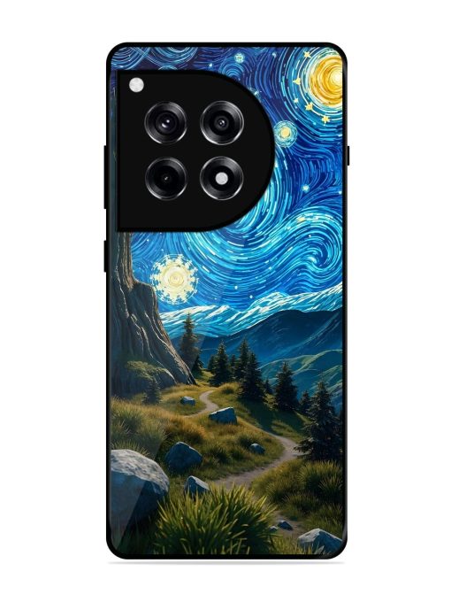 Starry Night In The Shire Glossy Soft Edge Case for Oneplus 12R (5G)