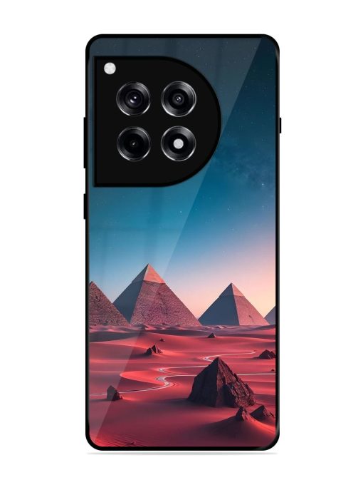 Ancient Wonders Sky Glossy Soft Edge Case for Oneplus 12R (5G)