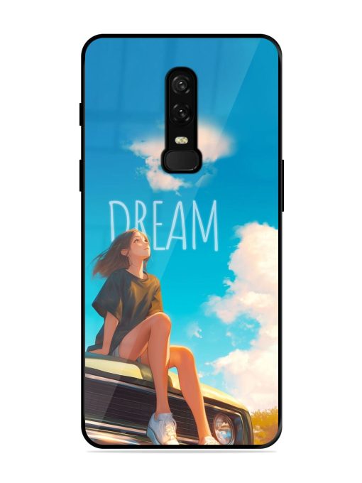 Girly Dream Art Glossy Soft Edge Case for Oneplus 6 Chachhi