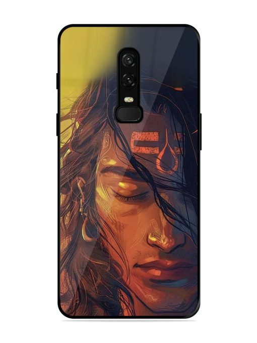 Tranquil Shiva Glossy Soft Edge Case for Oneplus 6 Chachhi