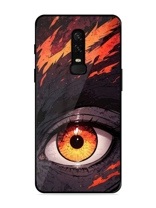 Inferno Gaze Glossy Soft Edge Case for Oneplus 6 Chachhi