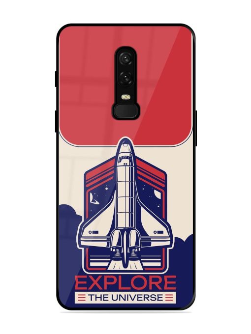 Cosmic Voyage Glossy Soft Edge Case for Oneplus 6 Chachhi