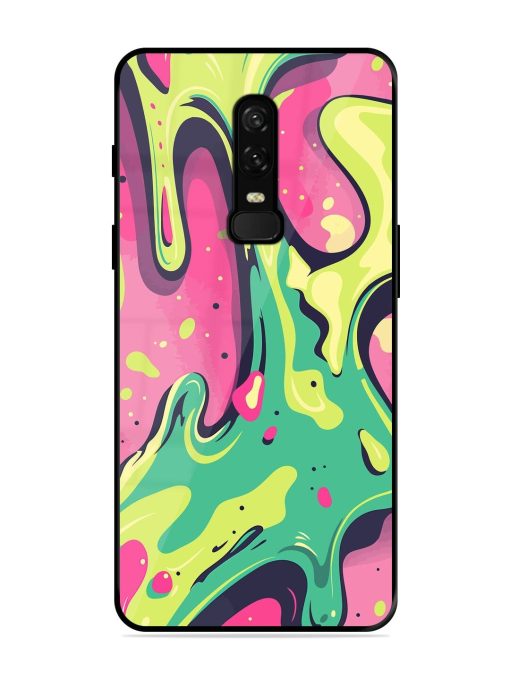 Gooey Grooves Glossy Soft Edge Case for Oneplus 6 Chachhi