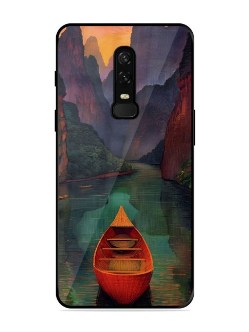 Serene Passage Glossy Soft Edge Case for Oneplus 6 Chachhi