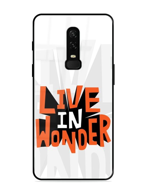 Wonder Burst Glossy Soft Edge Case for Oneplus 6 Chachhi